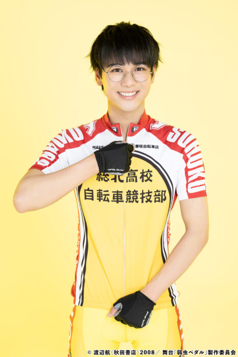 弱虫ペダル　ペダステ　サイン入りポラ　北乃颯希　島村龍乃介　砂川脩弥 バンダイ公式】ペダステハンドルはこう遊ぶ!!遊び方を島村龍乃介